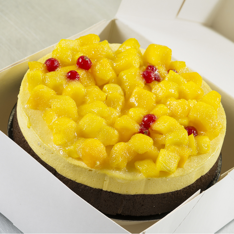 bavarois taart mango